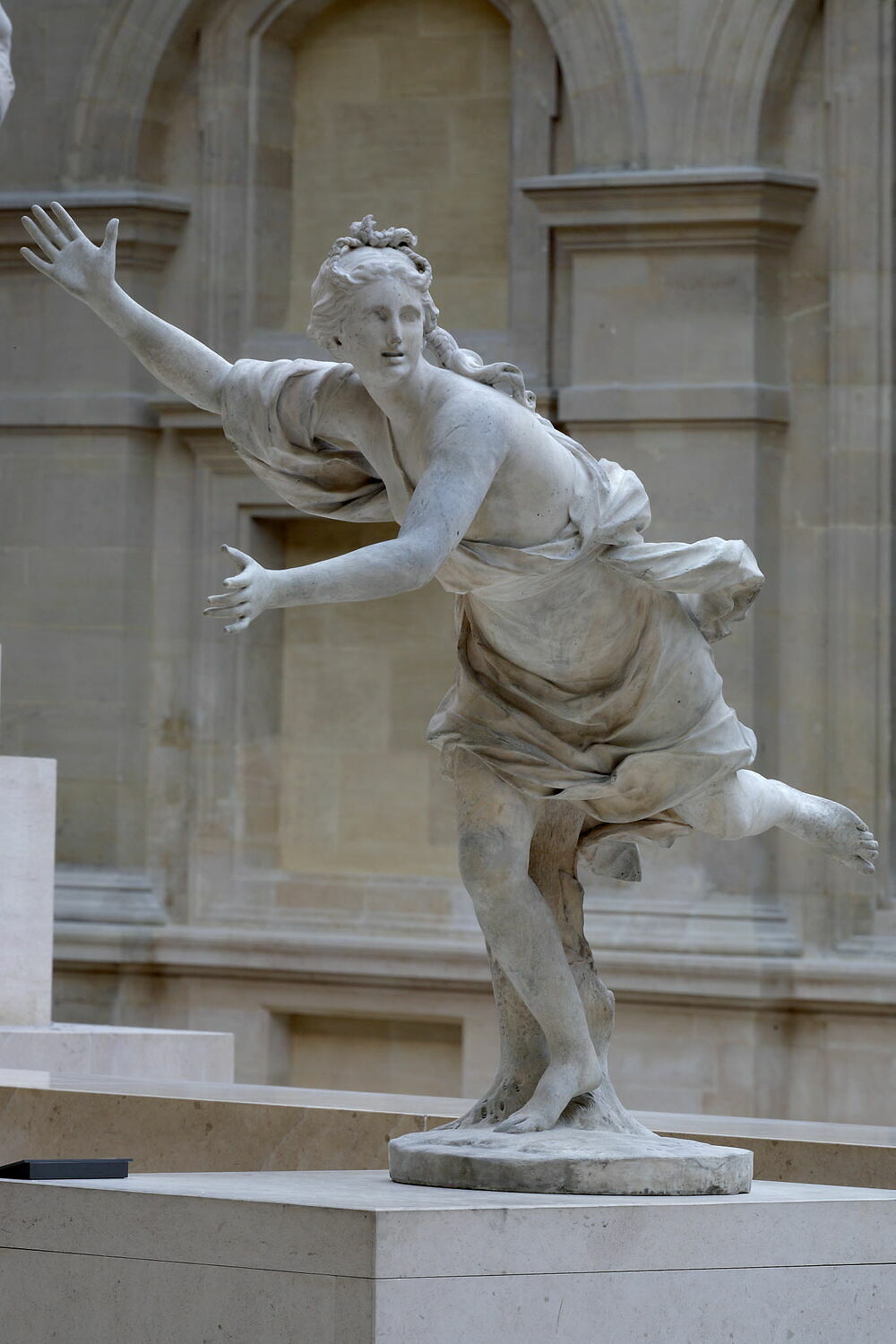 Daphn Poursuivie Par Apollon Louvre Collections