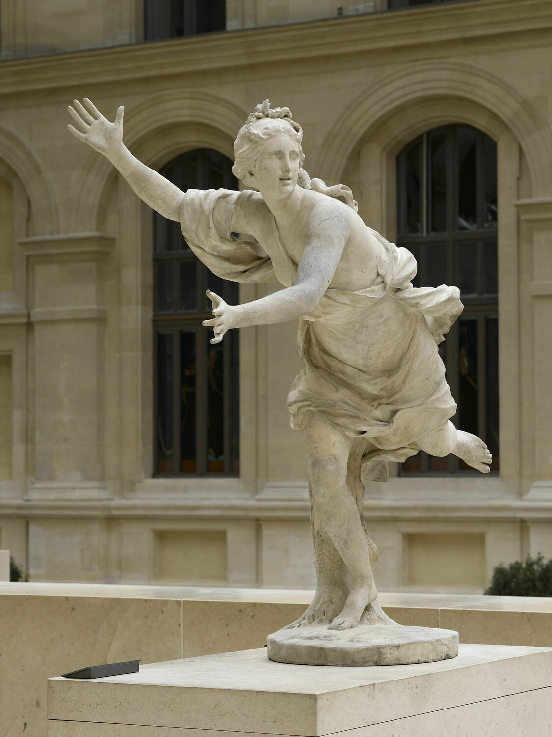 Daphné Poursuivie Par Apollon Louvre Collections