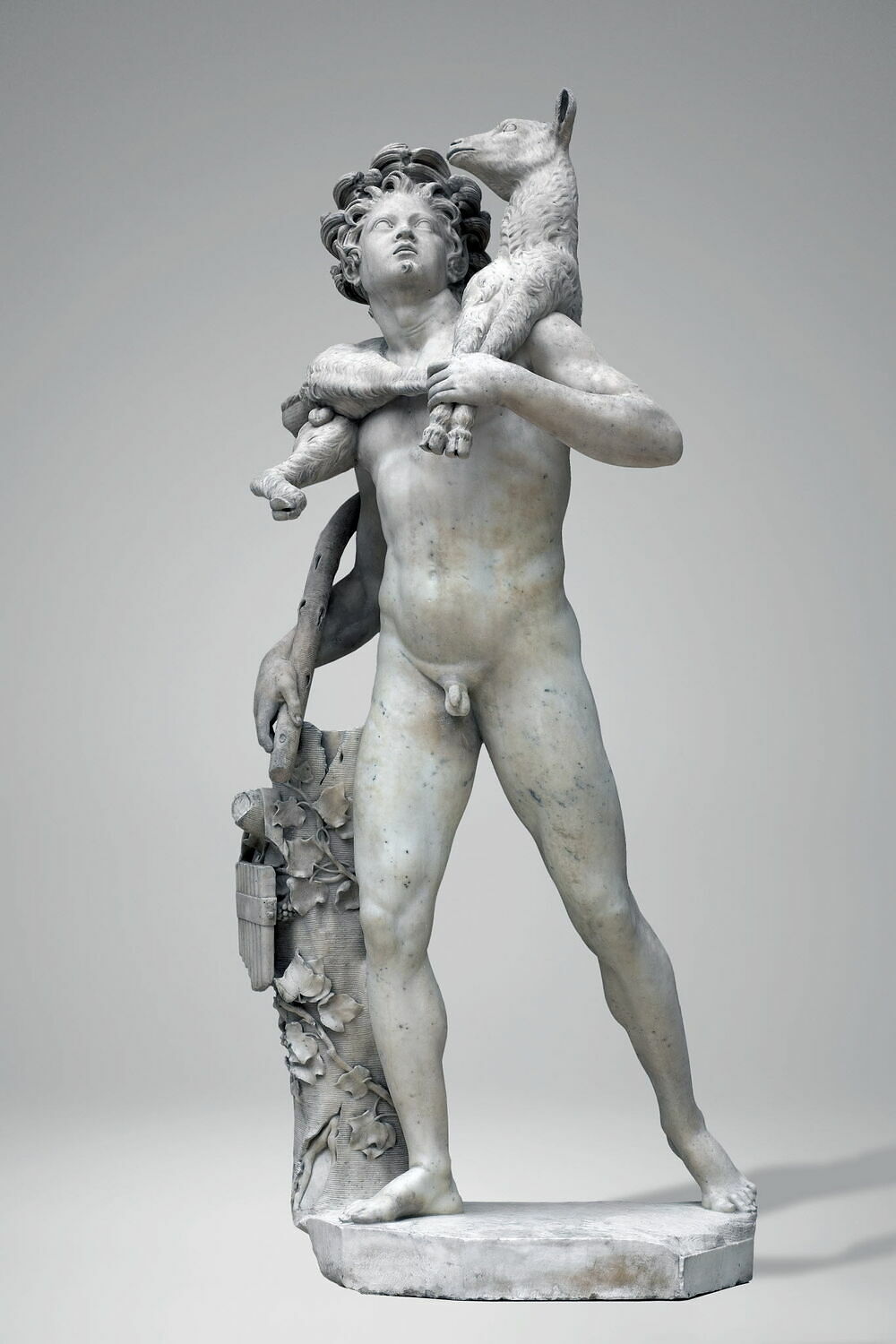 Faune au chevreau, Lepautre, Pierre, 1685 (signature)