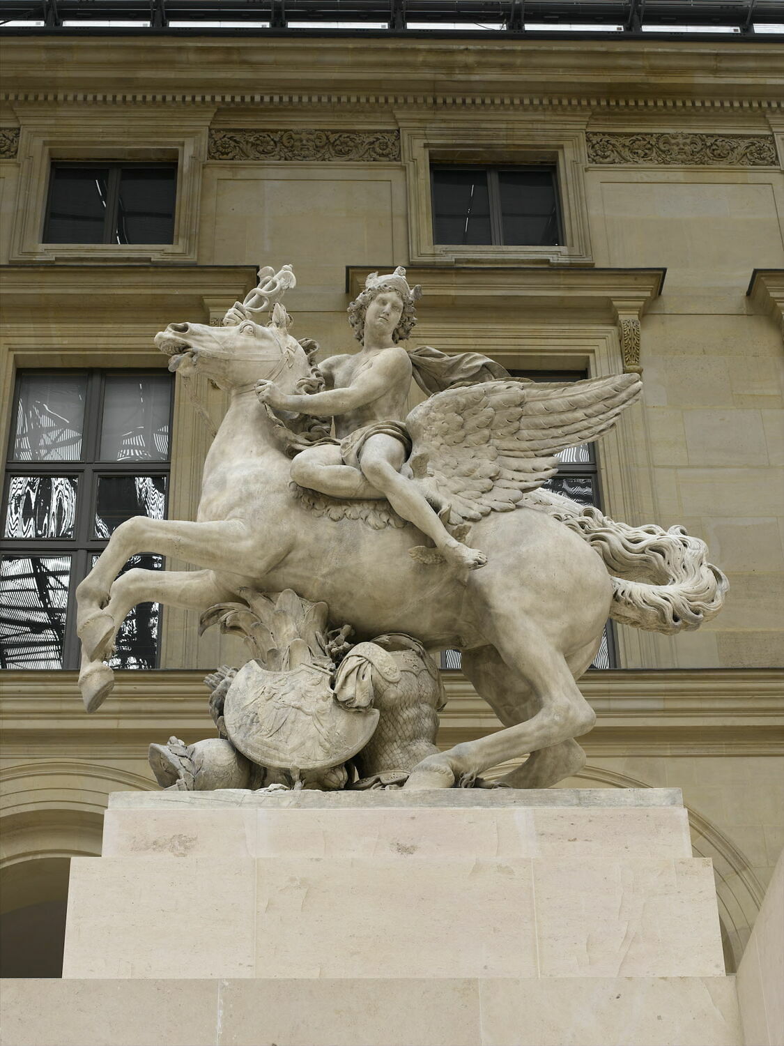 Mercure à cheval sur Pégase - Louvre site des collections