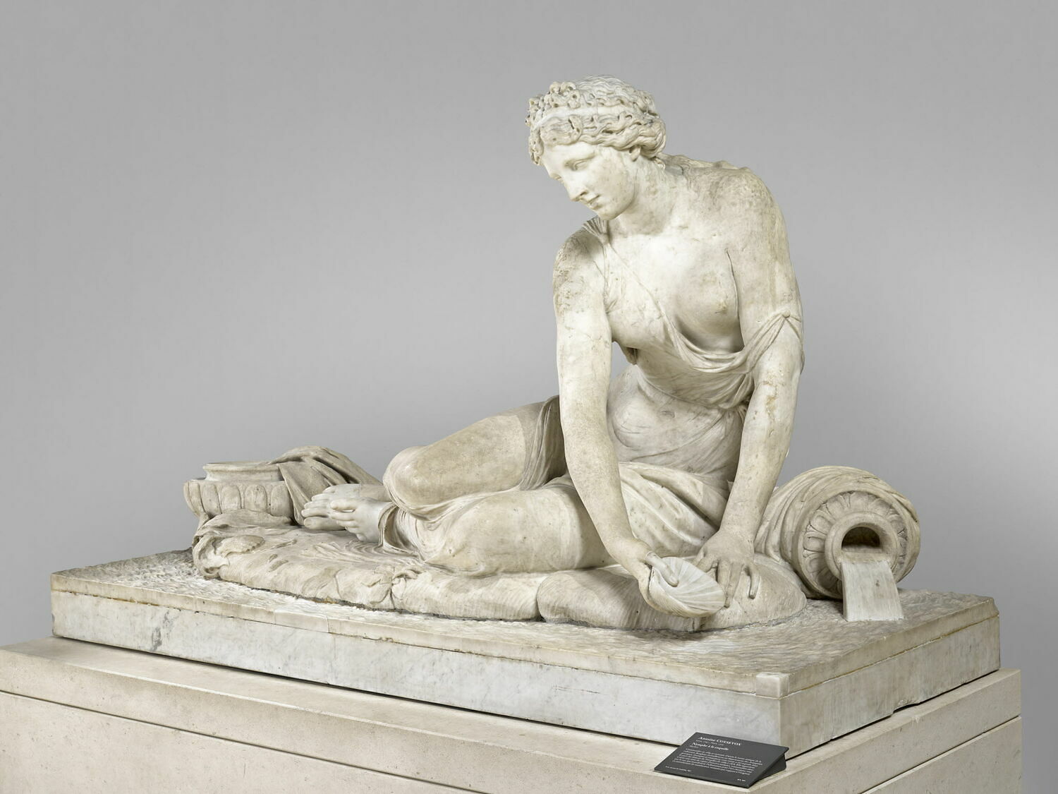 Nymphe à la coquille, Coysevox, Antoine, 1683 - 1685
