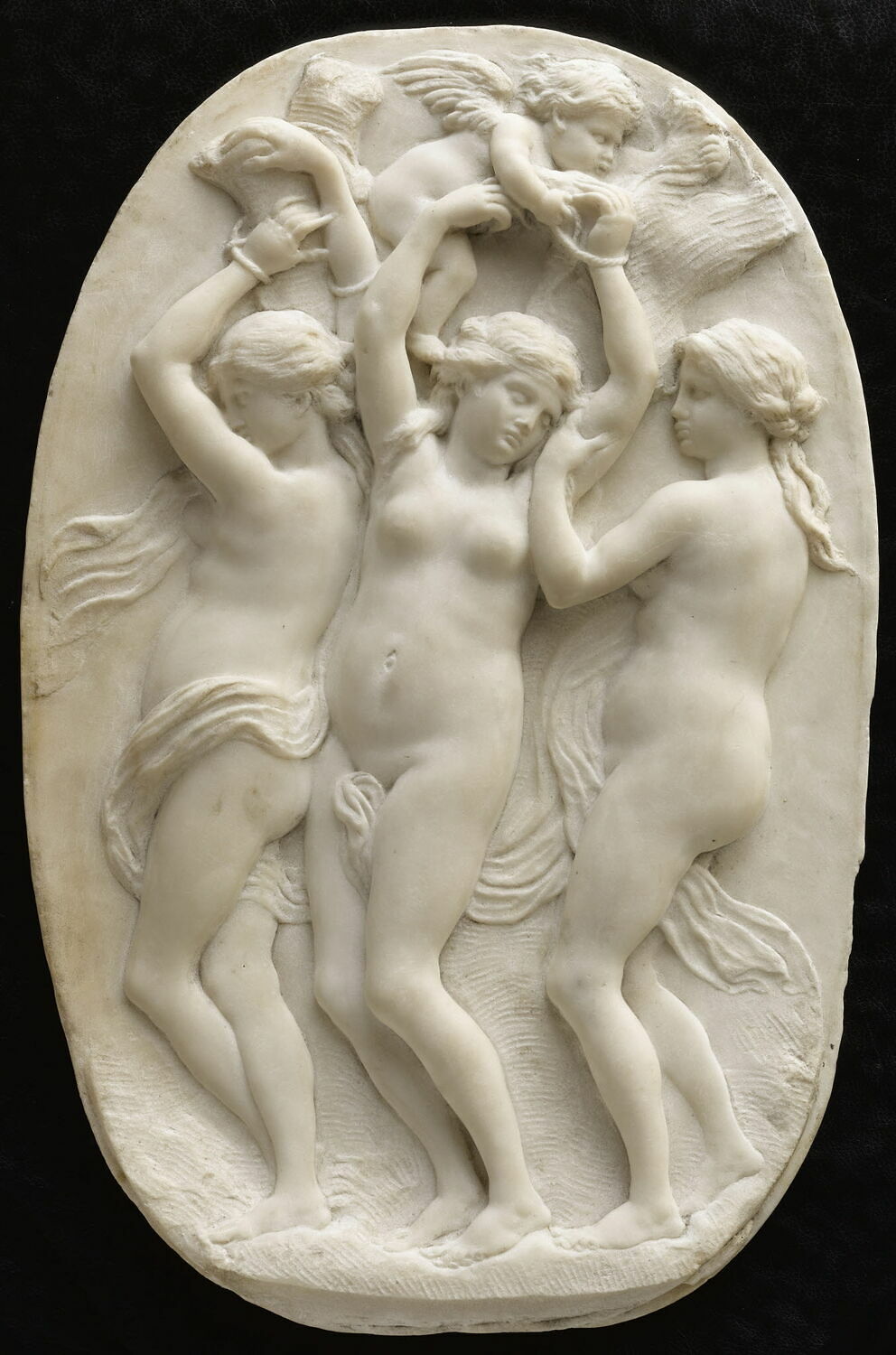 LesTrois Grâces liées par des Amours, Van Opstal, Gérard, avant - 1668