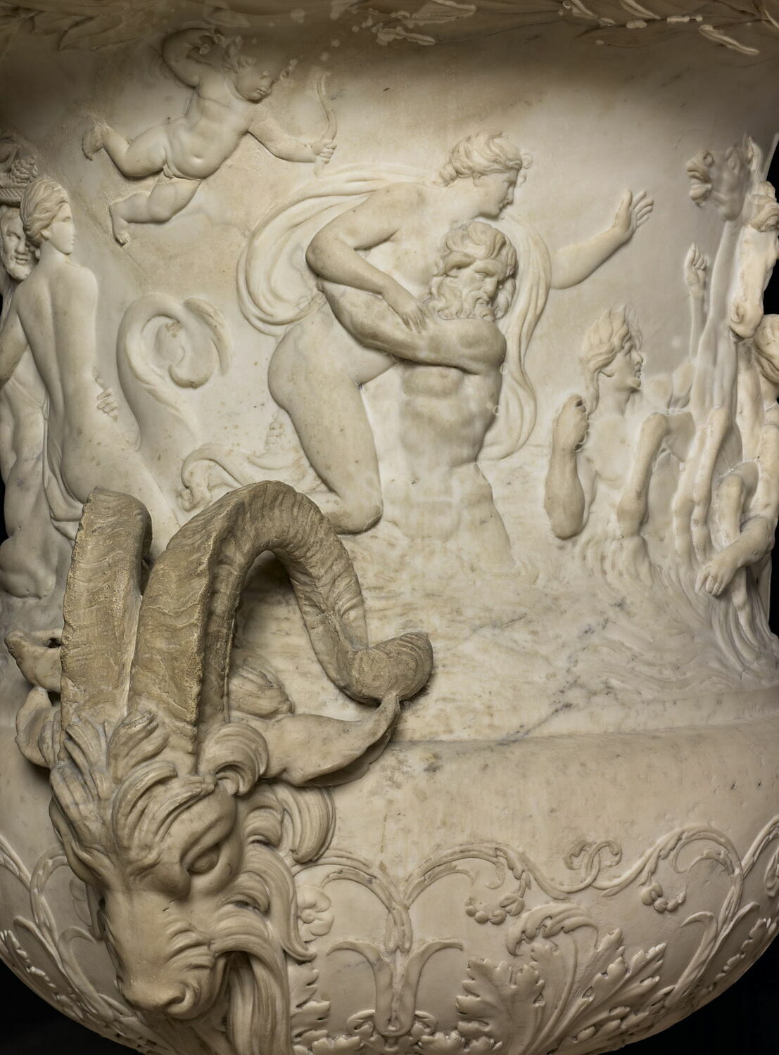 Vase du triomphe de Galatée - Louvre site des collections