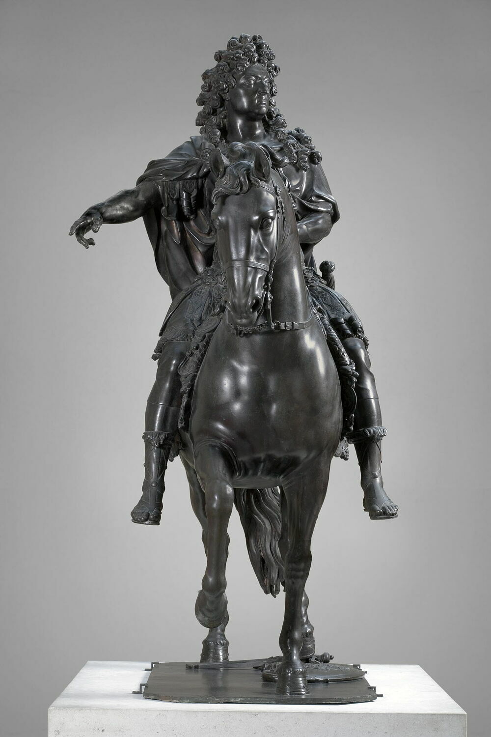 Louis XIV à cheval (16381715), roi de France Louvre Collections