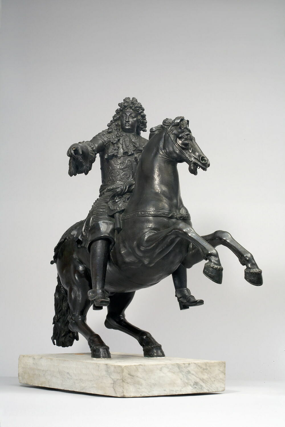 Louis XIV à Cheval (1638-1715) Roi De France - Louvre Collections