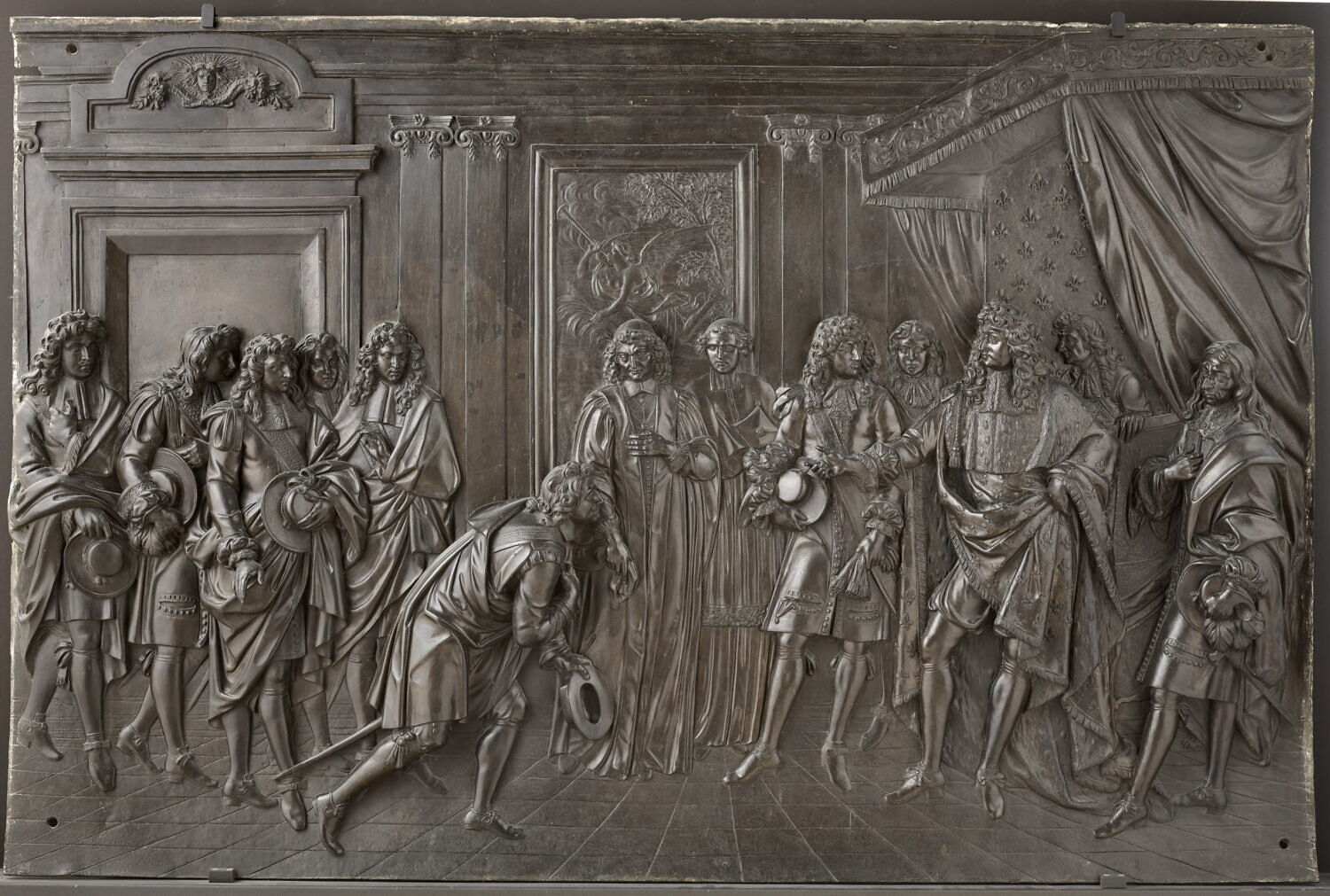 La Préséance de la France reconnue par l'Espagne (1662), Desjardins, Martin, 1681 - 1685