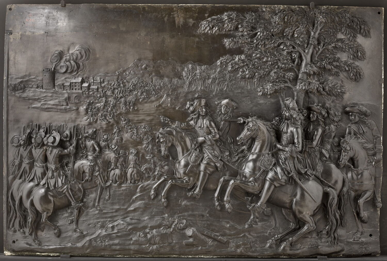 Le Passage du Rhin (12 juin 1672), Desjardins, Martin, 1681 - 1685