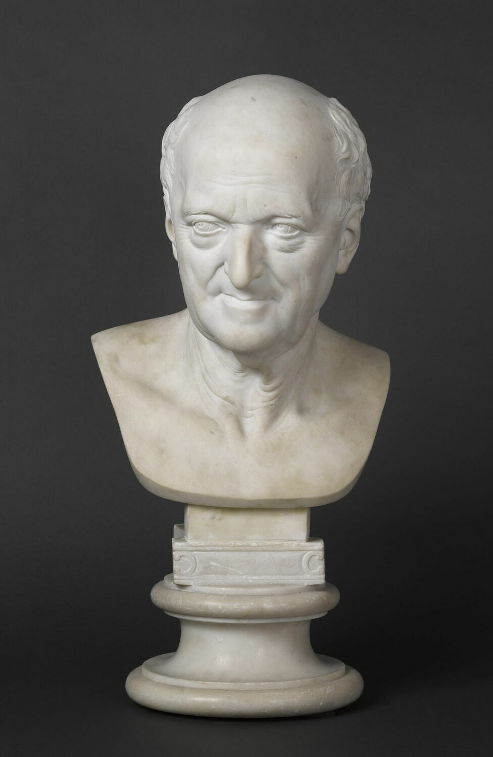 Claude Edme Labille (1705-1788) marchand d'articles de mode père du peintre Adélaïde Labille-Guiard, Pajou, Augustin, 1784