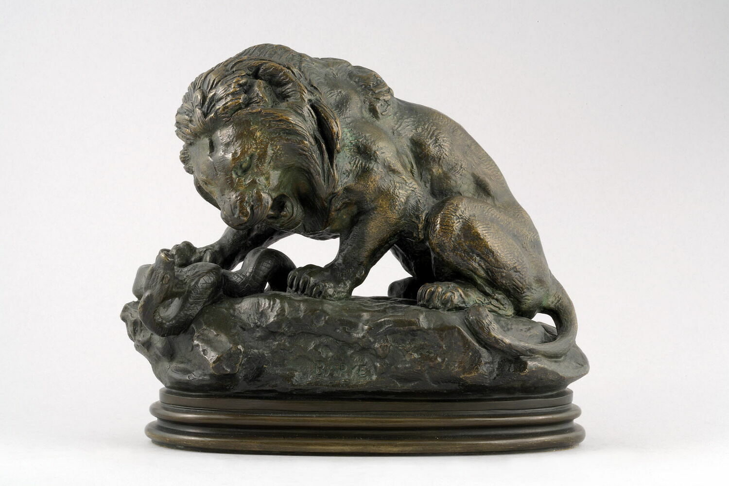 Lion au serpent Louvre Collections