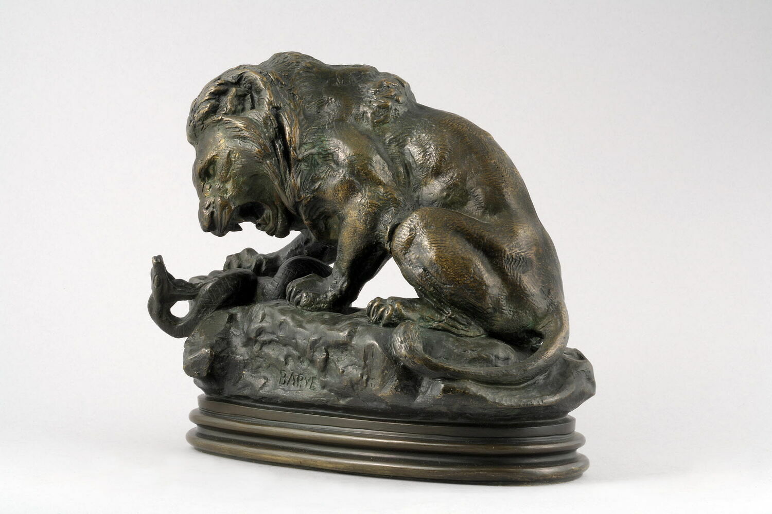 Lion au serpent Louvre Collections