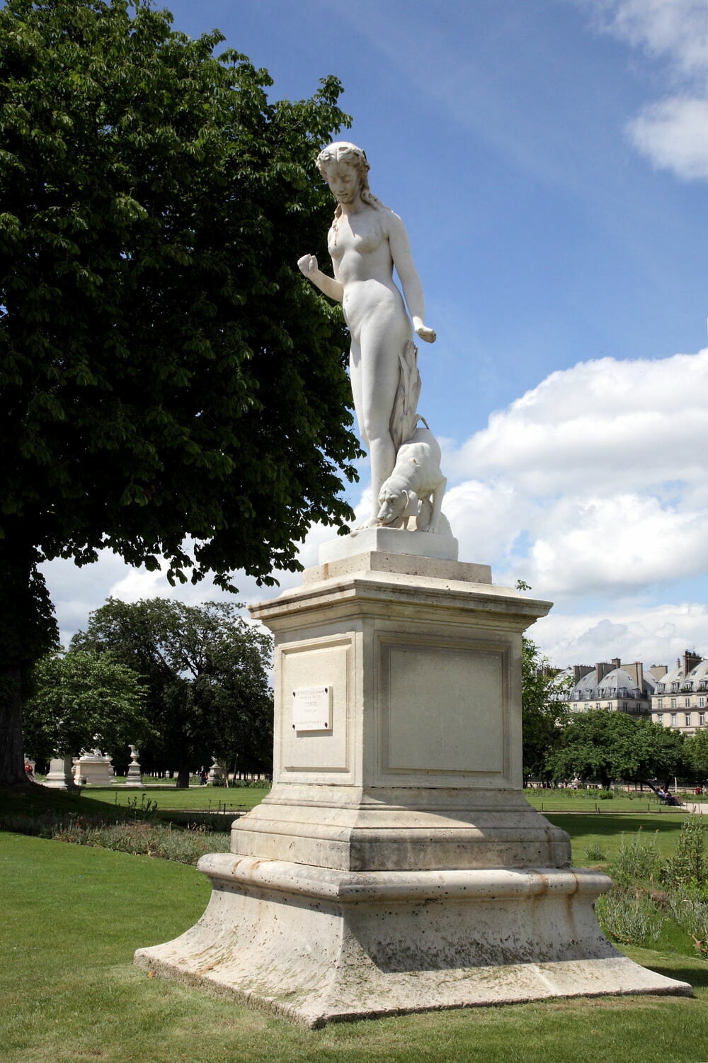 Nymphe de Diane, Lévêque, Louis Auguste Edmond, 1866