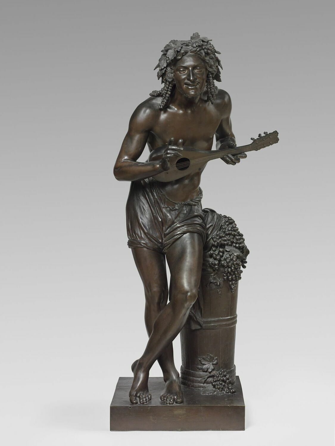 Vendangeur improvisant sur un sujet comique (souvenir de Naples), Франциск Жозеф Дюре, 1850 - 1855