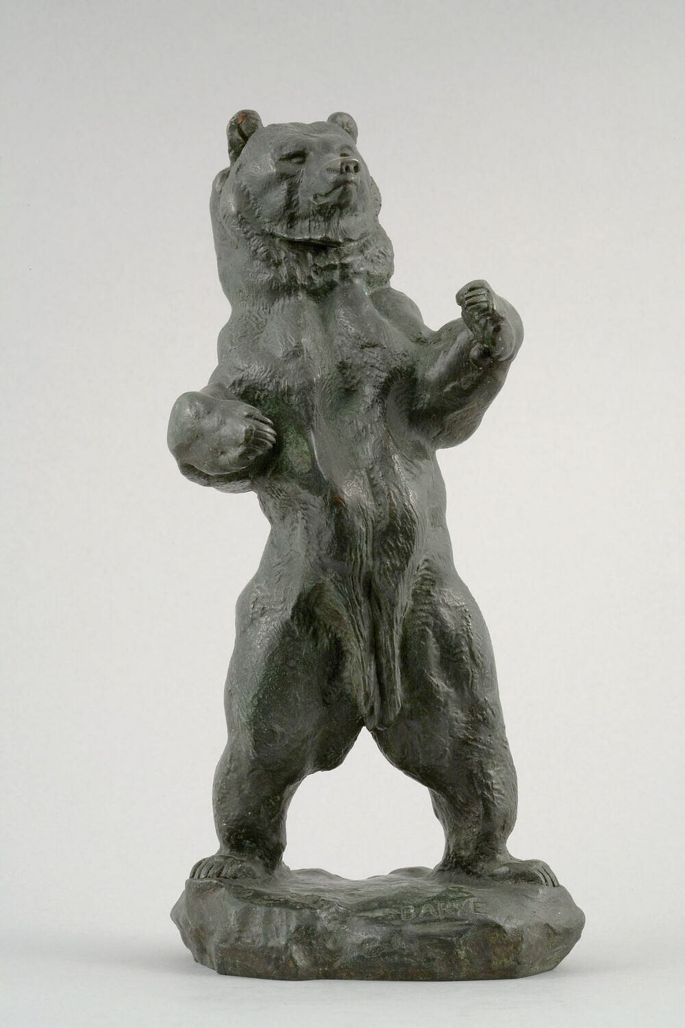 Ours debout, Barye, Antoine Louis, 1800 - 1900