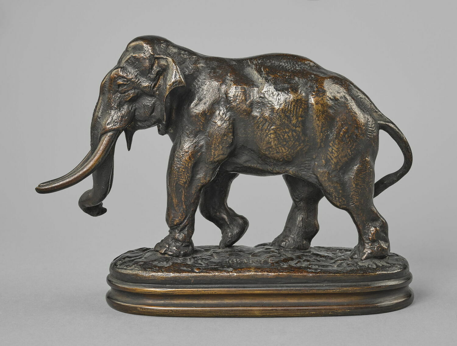 Éléphant d'Asie, Barye, Antoine Louis, avant 1875