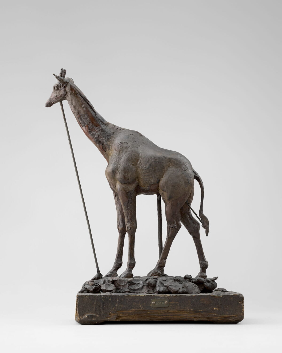 Girafe, Barye, Antoine Louis, avant 1875