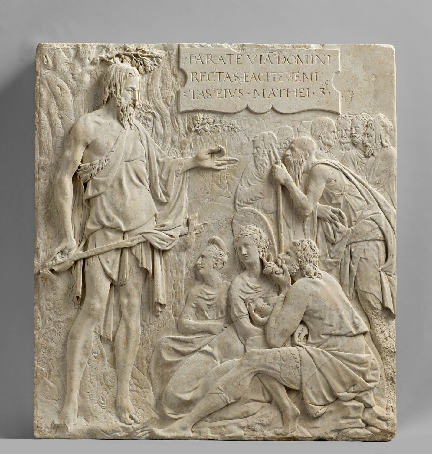 Saint-Jean Baptiste prêchant, Pilon, Germain, 1588