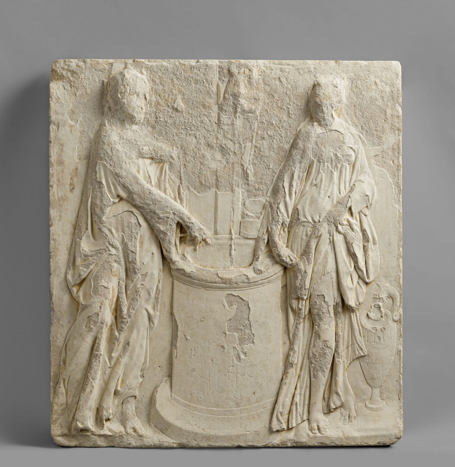 Le Christ et la Samaritaine, Pilon, Germain, 1588