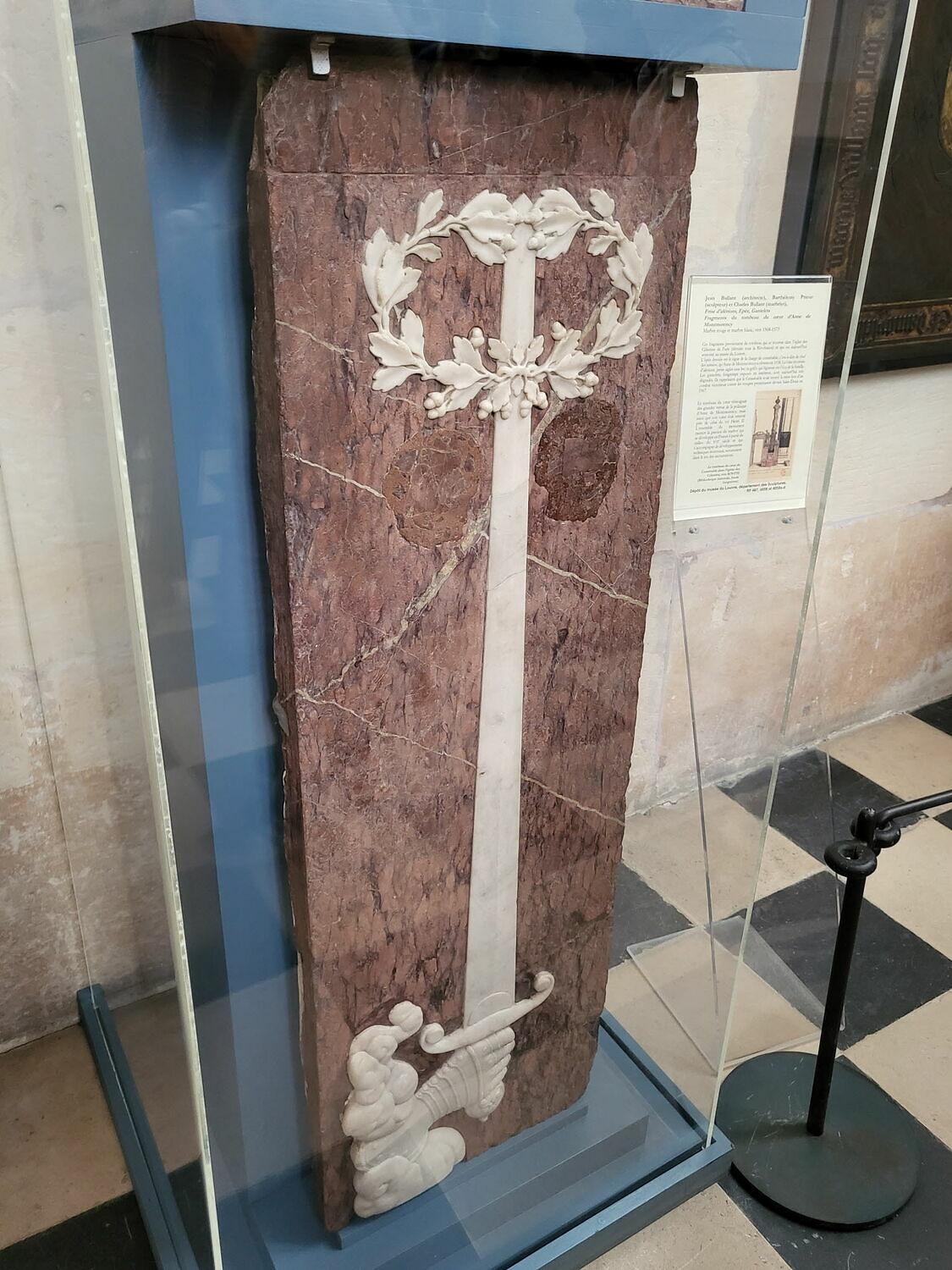 Main tenant une épée couronnée, Бартелеми Приёр, 1500 - 1600