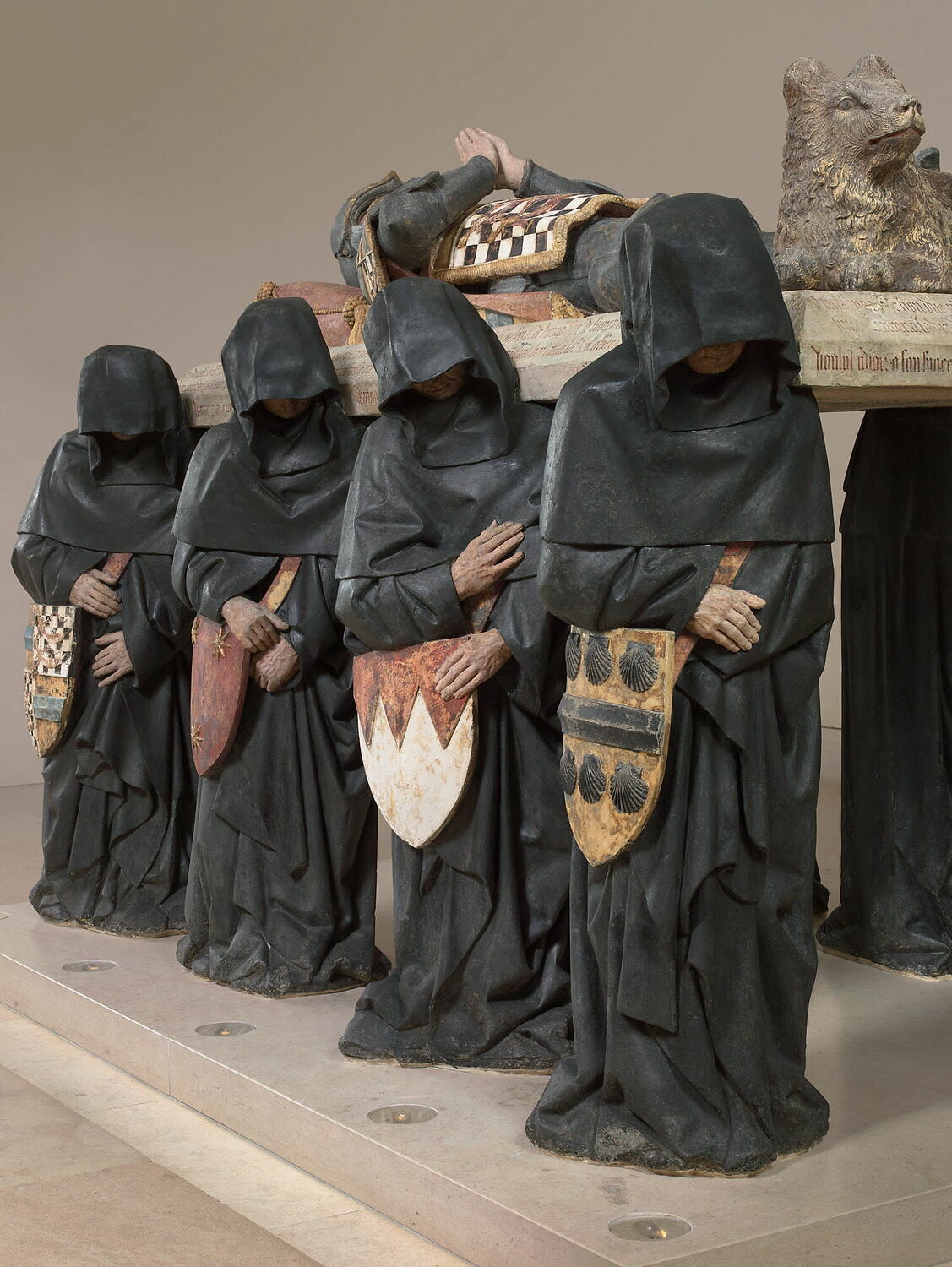 Tombeau de Philippe Pot, grand sénéchal de Bourgogne (+vers le 15 septembre 1493) Louvre