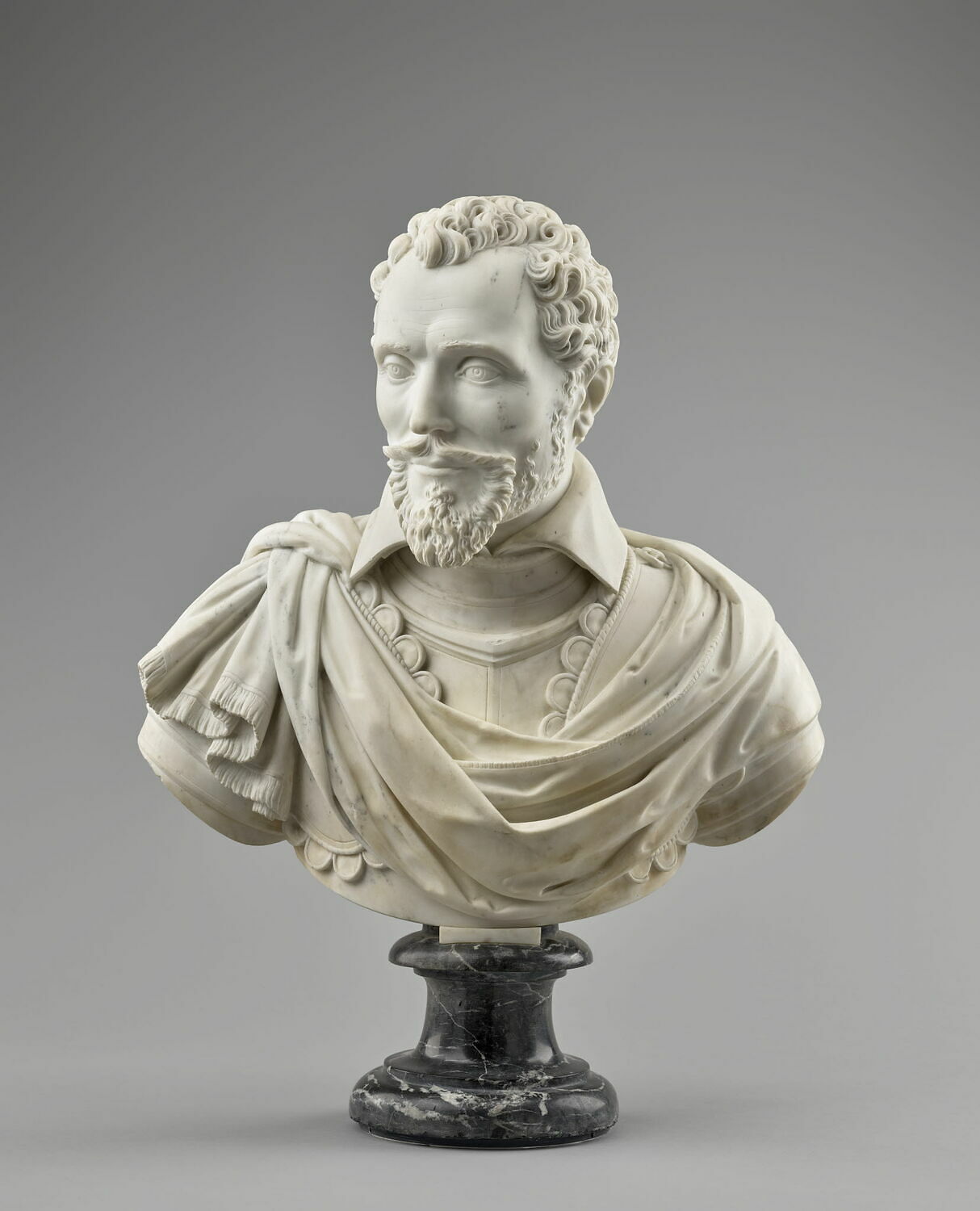 Dominique de Vic, vicomte d'Ermenonville, dit le Capitaine Sarrède (1551-1610) vice-amiral de France, gouverneur de Saint-Denis (1591),de Calais, puis d'Amiens (1594), ambassadeur en Suisse (1604) et conseiller d'Etat (1610), Dupré, Guillaume, vers 1611