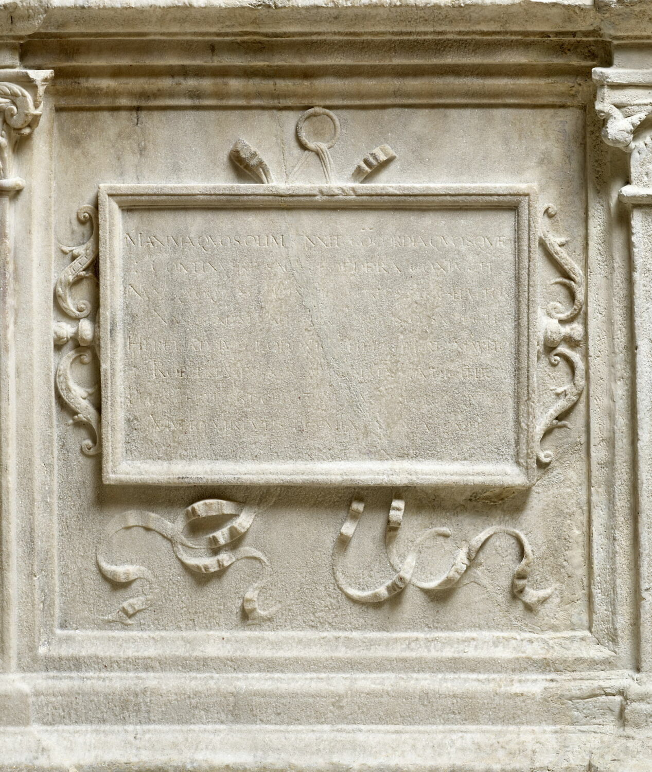 Niche et inscription 2 (à gauche), Regnault, Guillaume, 1521 - 1525