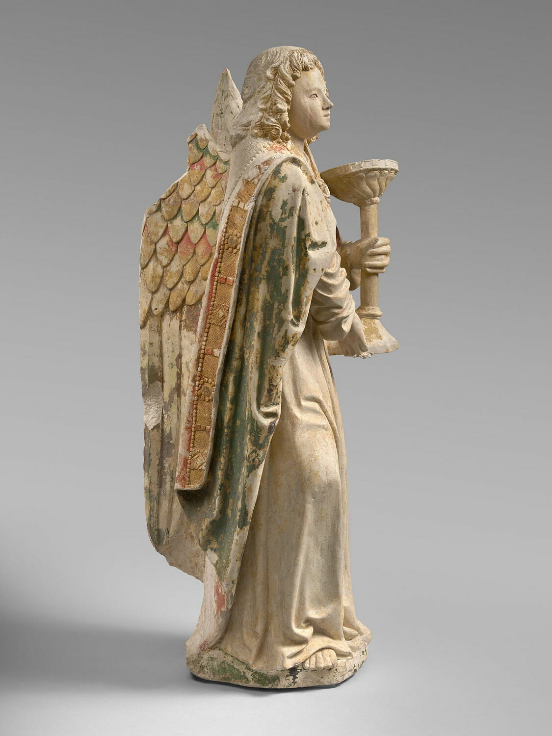 Ange céroféraire Louvre Collections