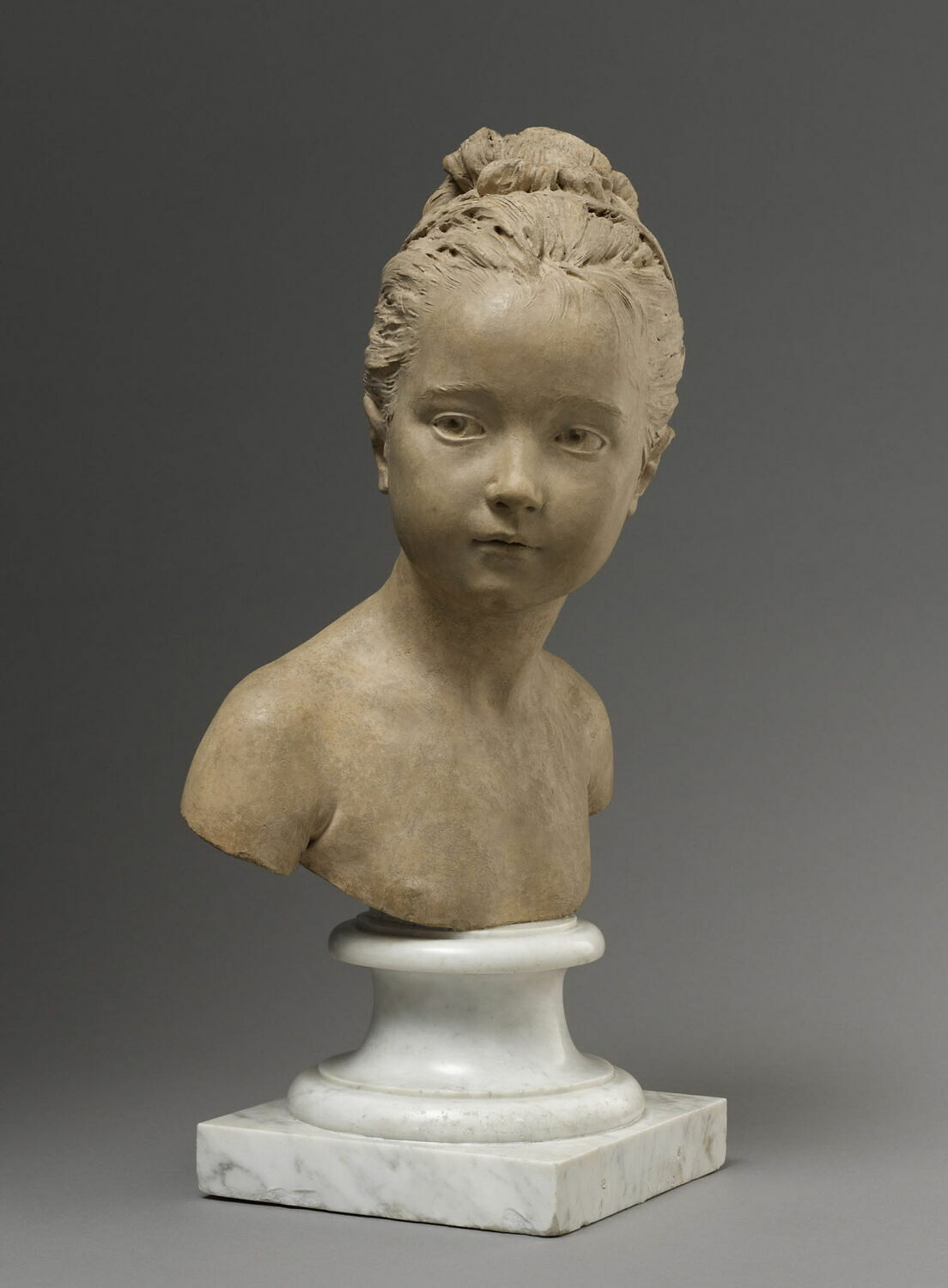 Louise Brongniart (1772-1845) fille de l'architecte Alexandre Théodore Brongniart (1739-1813), Houdon, Jean Antoine, 1777