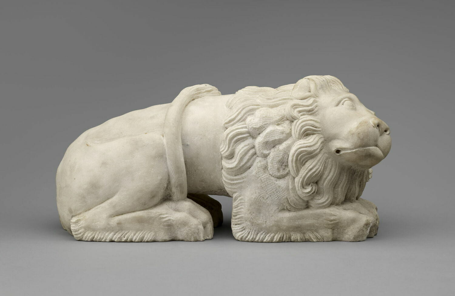 Lion couché, France, 1817 - 1846 (style du XIVe siècle)