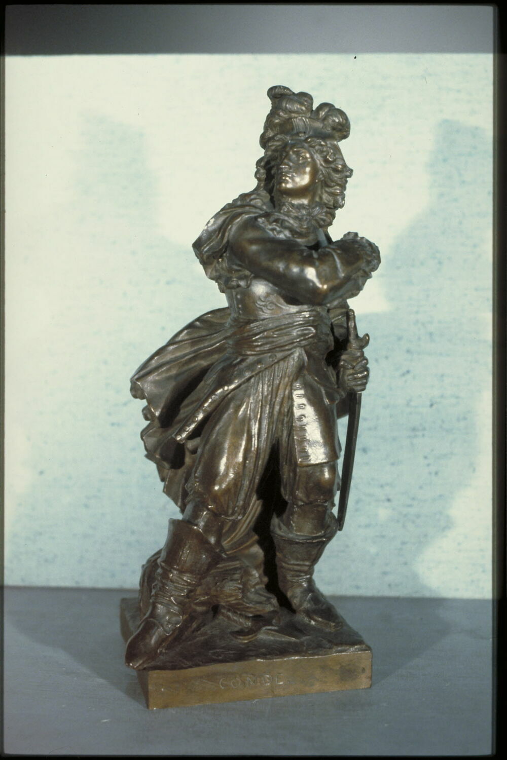 Le Grand Condé jetant son bâton de maréchal dans les lignes de Fribourg, France, 1800 - 1900