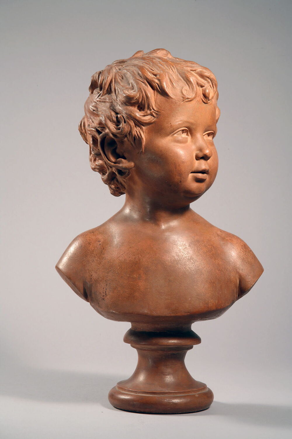 Anne Ange Houdon à l'âge de quinze mois (1788 1843) fille du sculpteur, Houdon, Jean Antoine, 1791