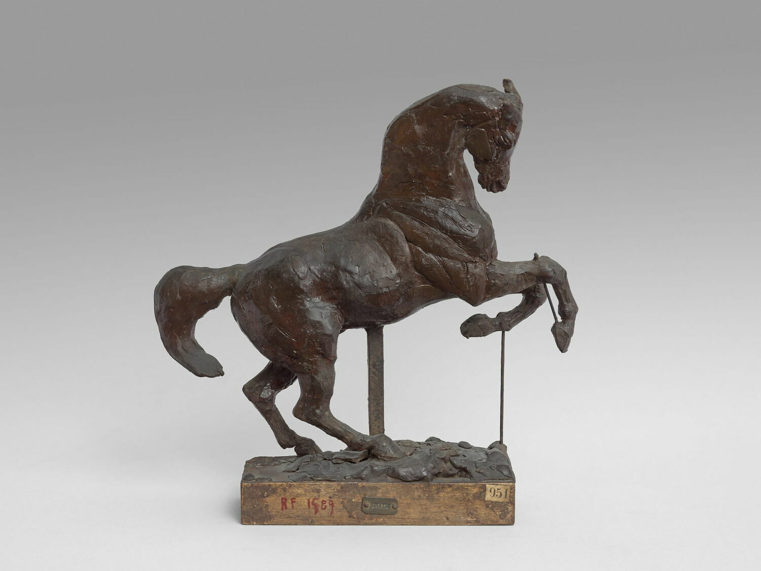 Cheval cabré, Barye, Antoine Louis, avant 1875