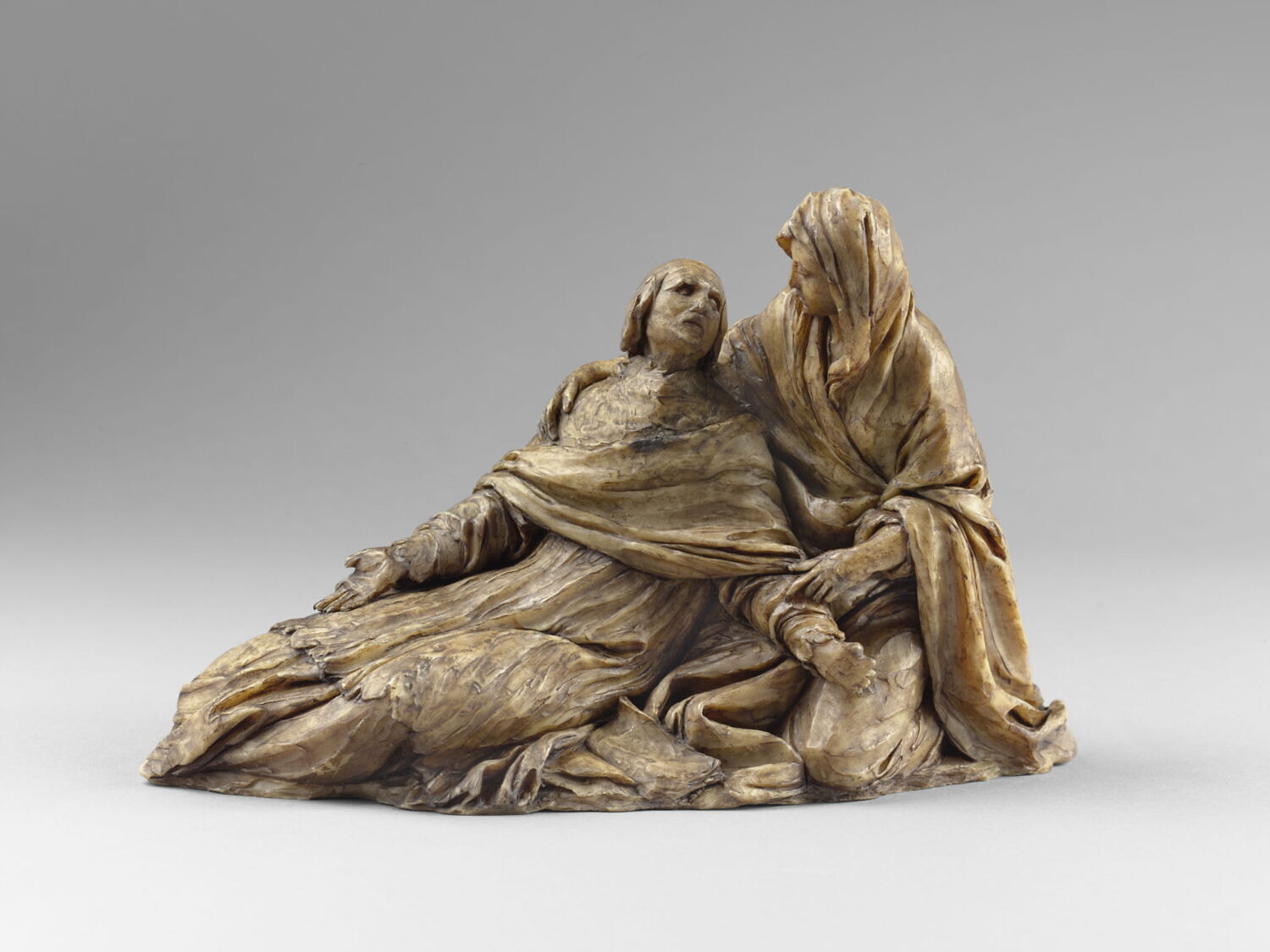 Le Cardinal de Fleury expirant dans les bras de la religion, Bouchardon, Edme, 1745