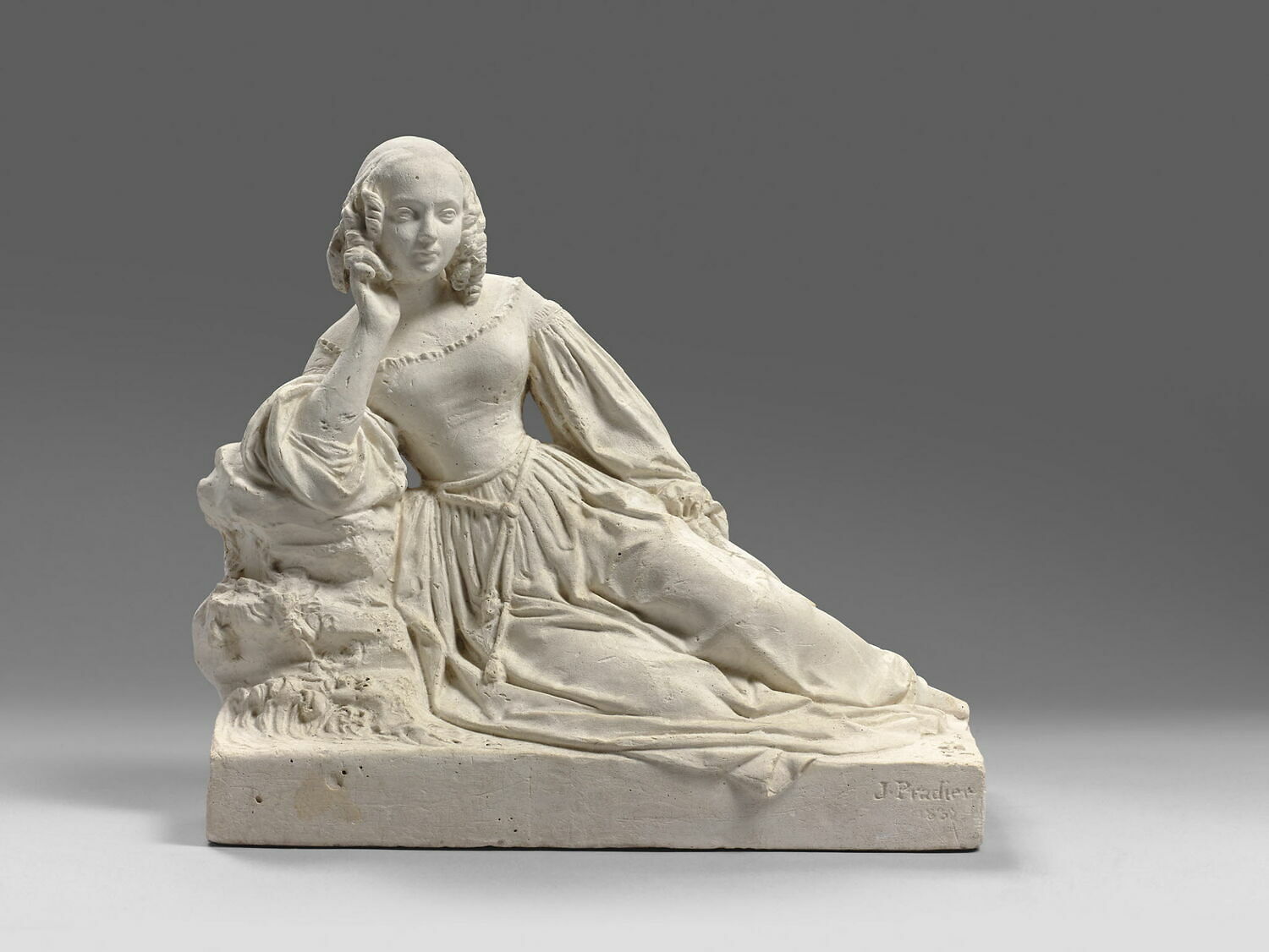 Louise Colet en "Penserosa", France, 1837