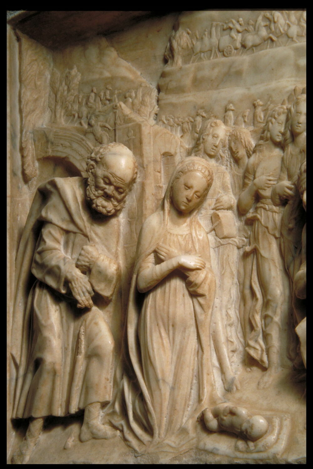 L'Adoration des bergers et le cortège des Rois mages Louvre Collections