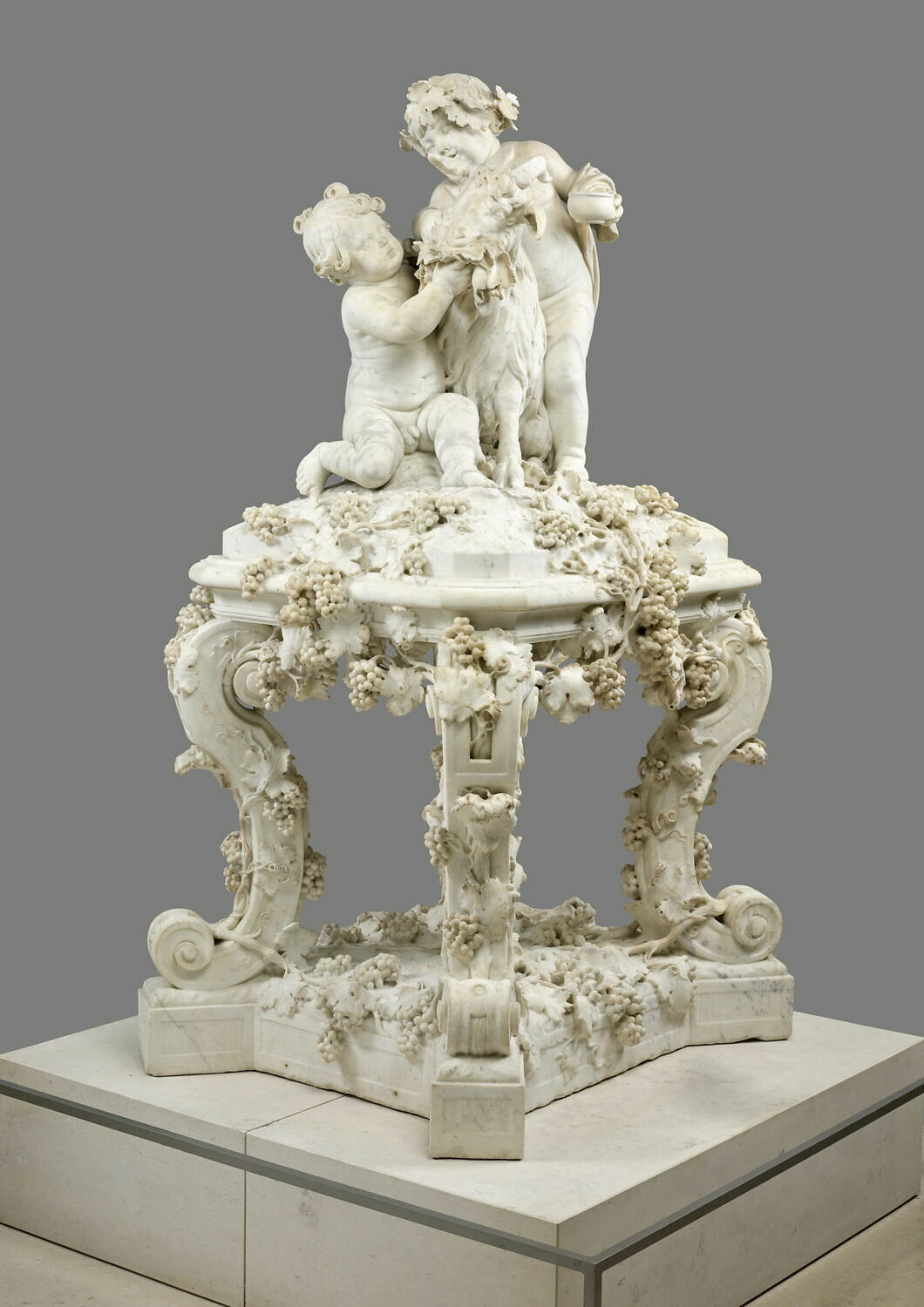 Enfants à la chèvre, Sarazin, Jacques, 1640
