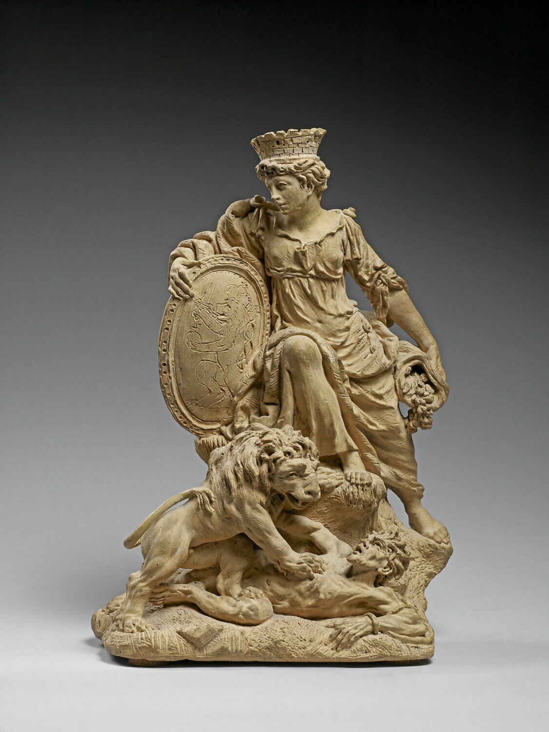 Allégorie de la ville de Prague, Autriche, 1740 - 1760