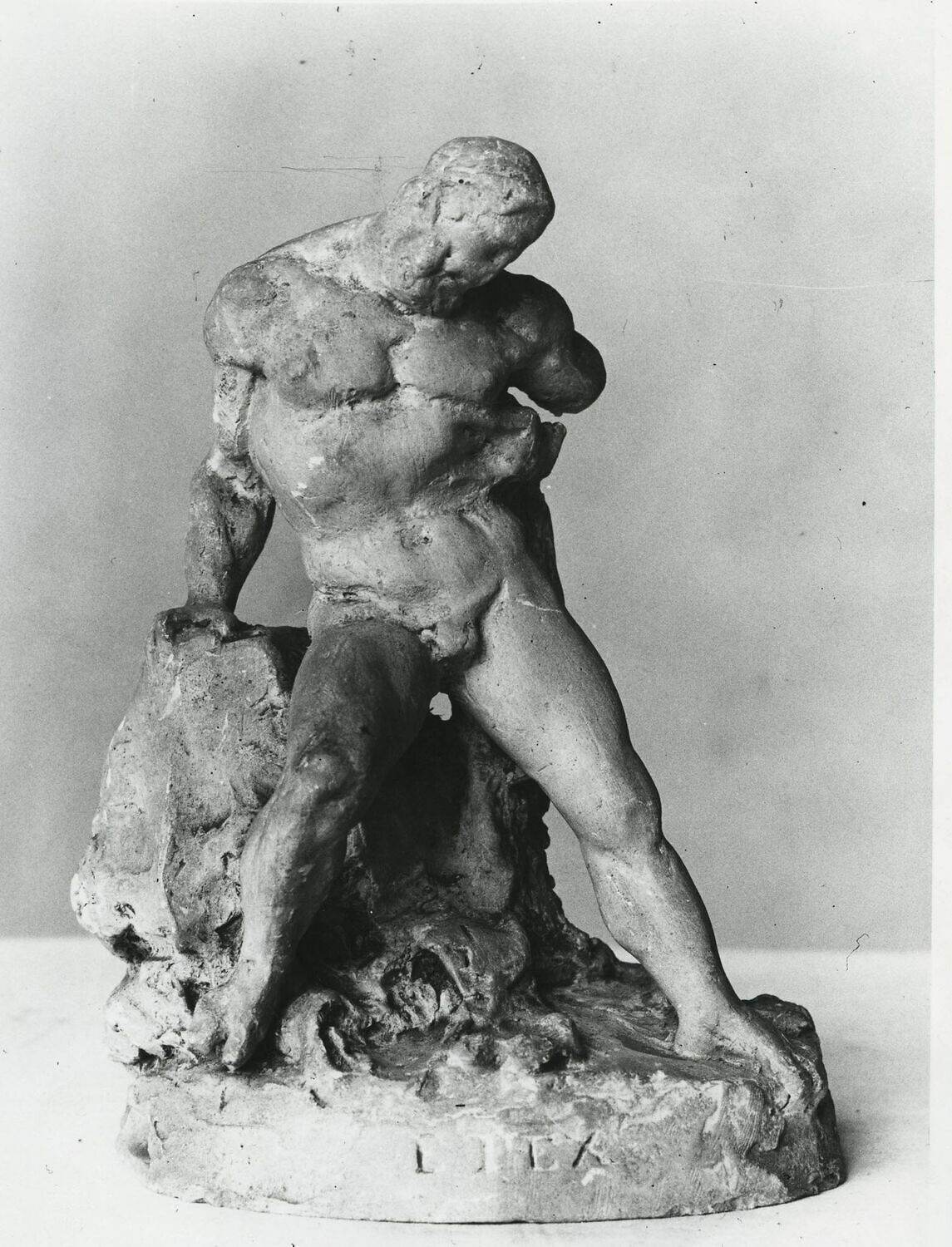 Hercule arrachant la tunique de Déjanire, Etex, Antoine, vers 1828