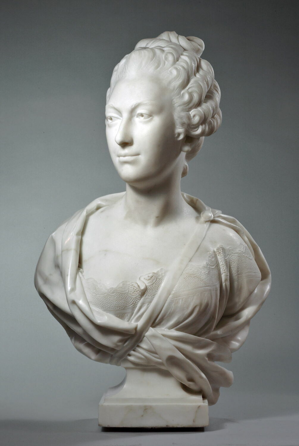 La comtesse de Jaucourt née Elisabeth Sophie Gilly (1735-1774), Houdon, Jean Antoine, 1777