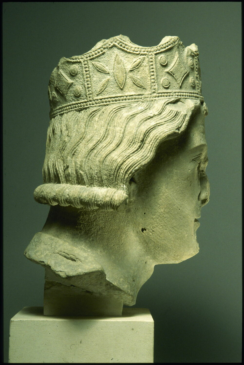 Tête d'un roi - Louvre site des collections