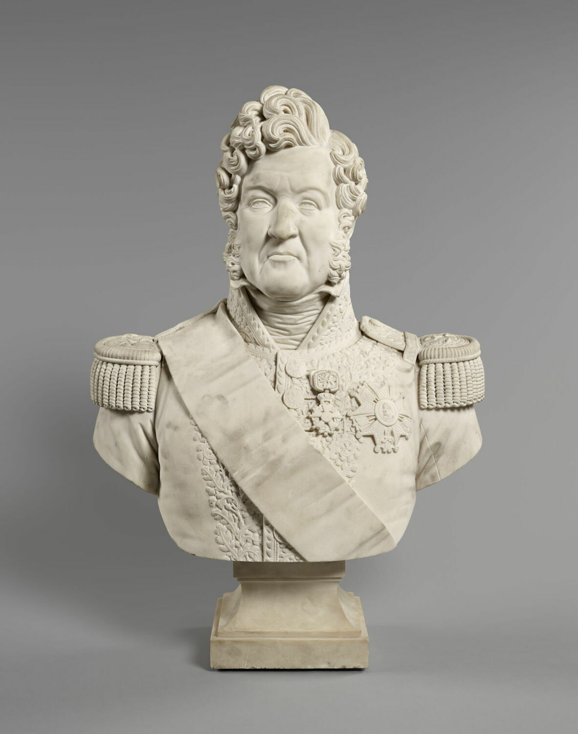 Louis Philippe Ier en costume militaire (1773-1850) roi des Français, France, 1837