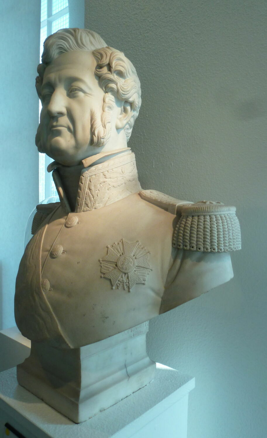 Louis Philippe en costume militaire, Pradier, James, 1845