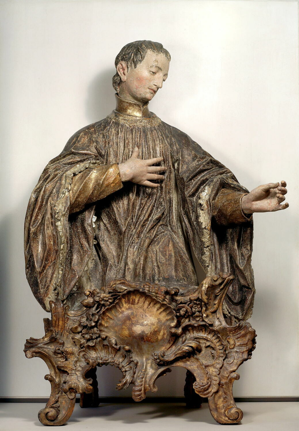 Jeune saint, peutêtre Saint Louis de Gonzague Louvre Collections