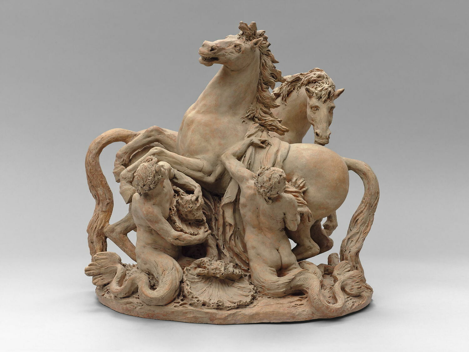 Les Chevaux d'Apollon pansés par les tritons, Marsy, Gaspard, 1667