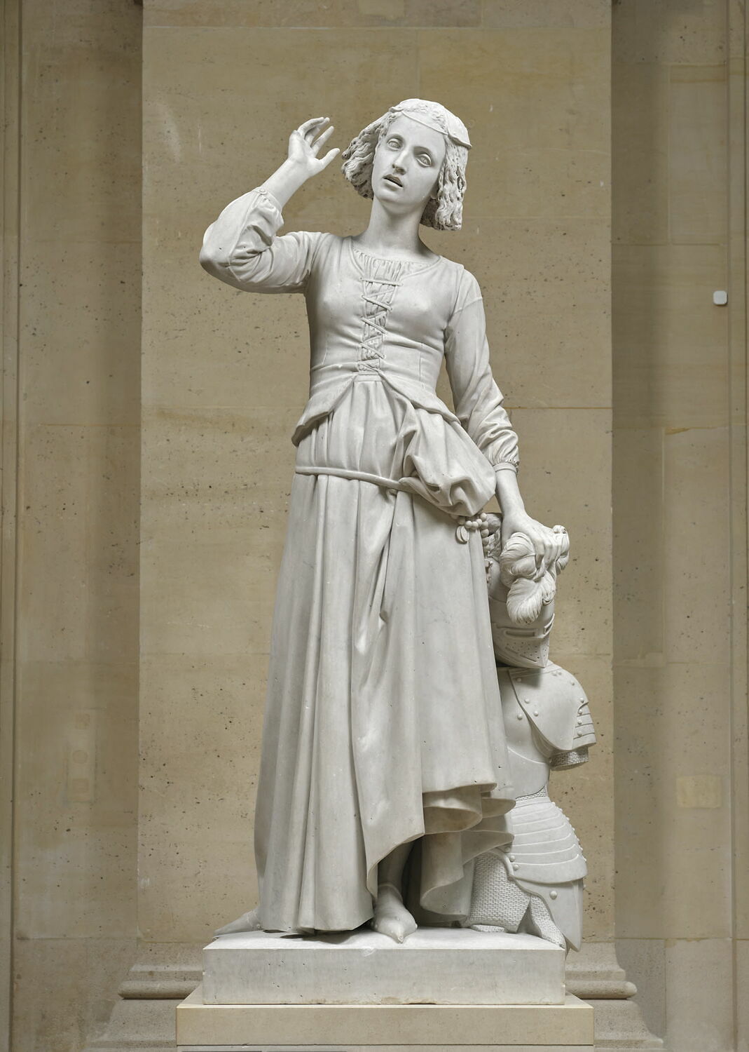 Jeanne d'Arc écoutant ses voix, Rude, François, 1852