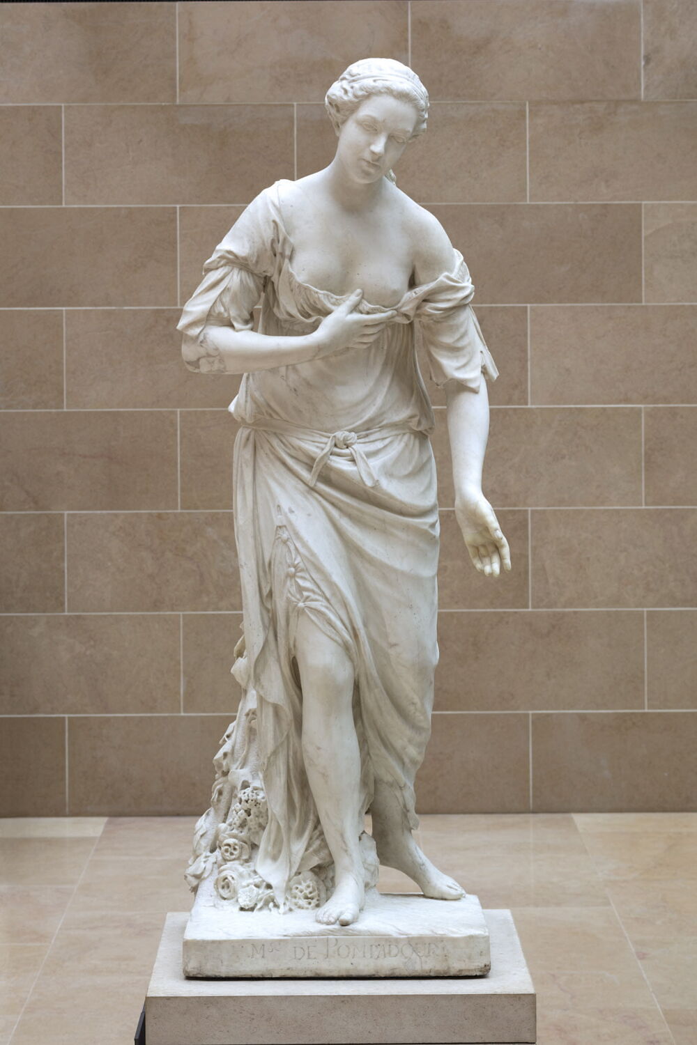 L'Amitié sous les traits de Madame de Pompadour (1721-1764), Pigalle, Jean-Baptiste, 1753