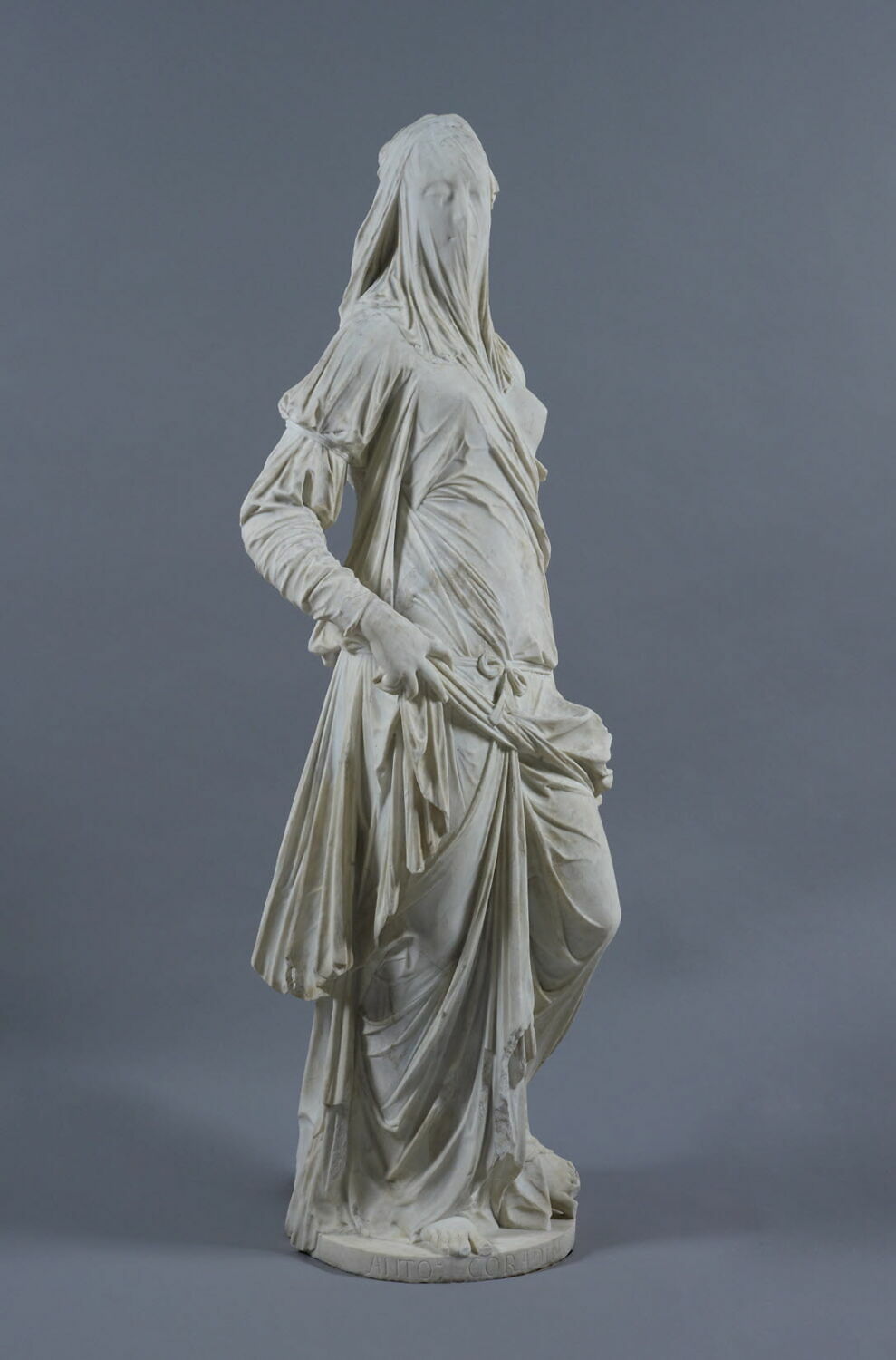 Femme voilée (la Foi ?) Louvre Collections