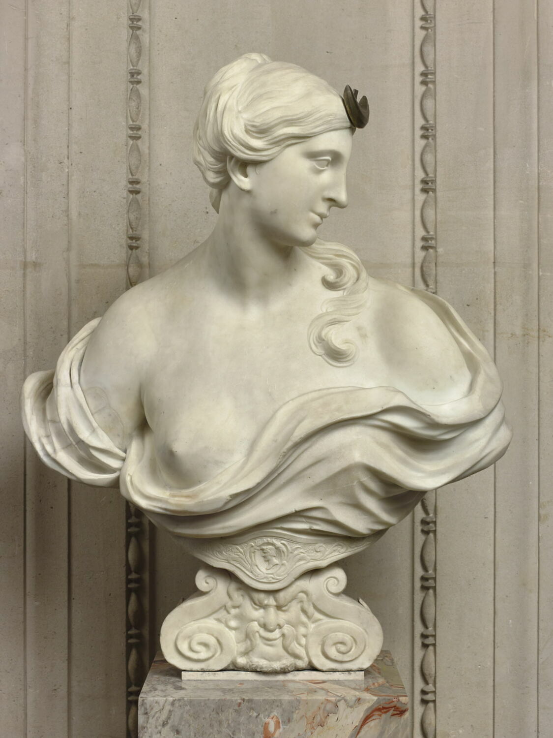 Diane avec piédouche, Italie, 1695 - 1700