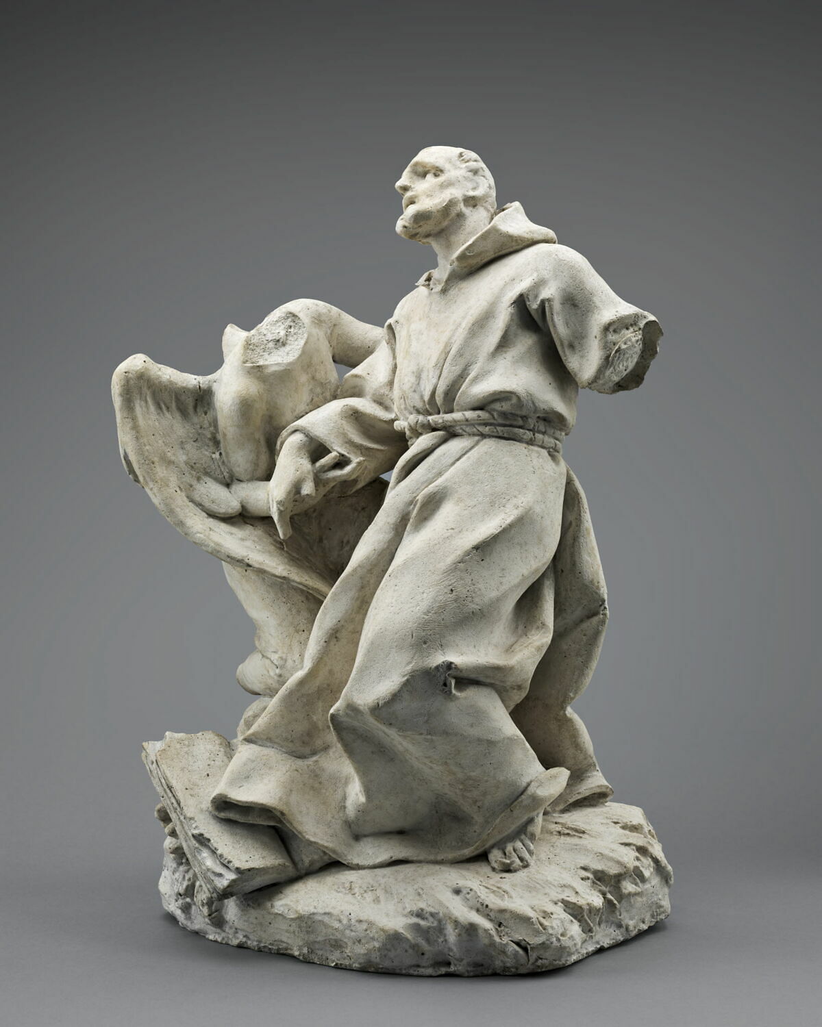 Saint François recevant les stigmates, Caffieri, Jean-Jacques, vers 1749 - 1754