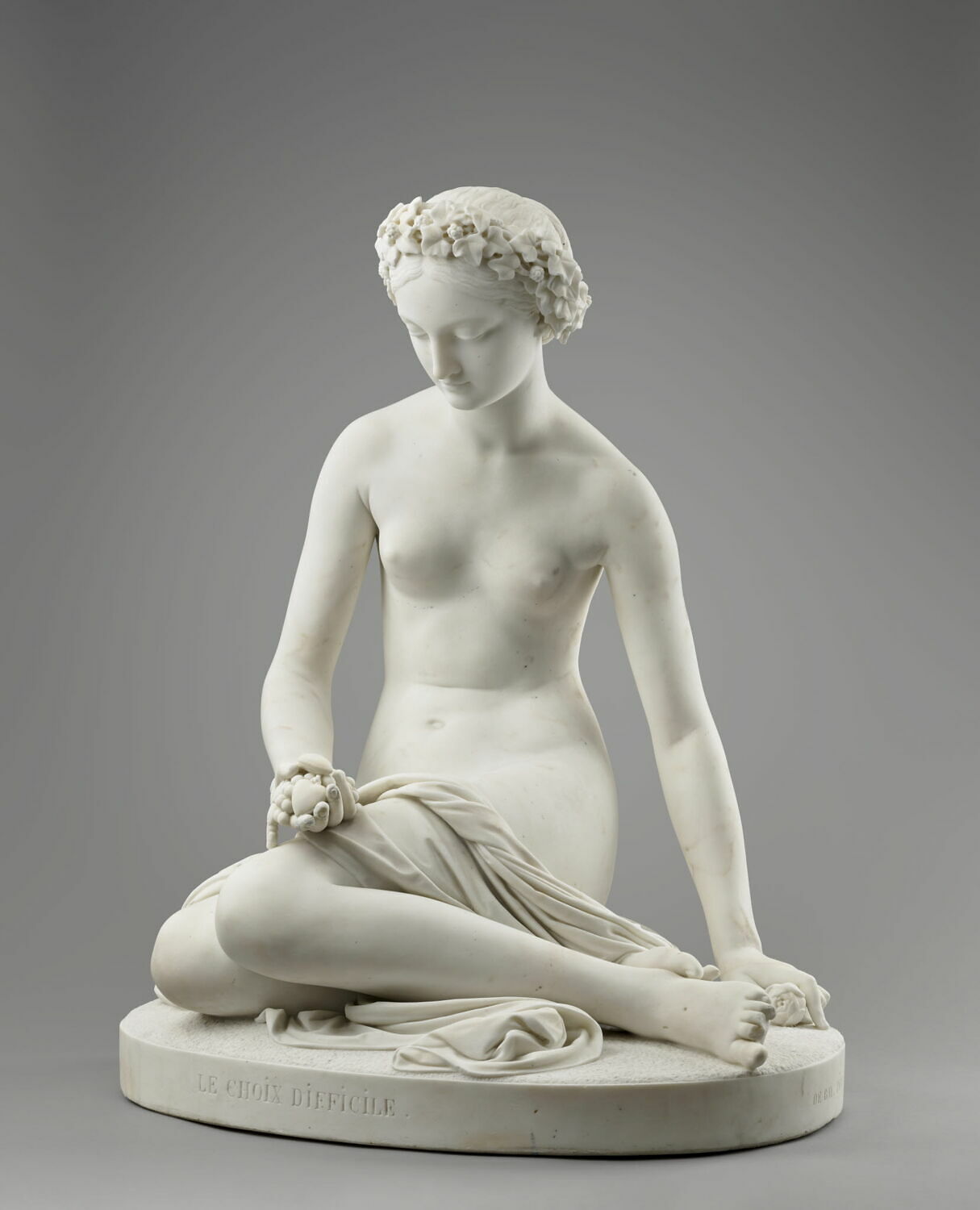 Le Choix difficile, France, 1861