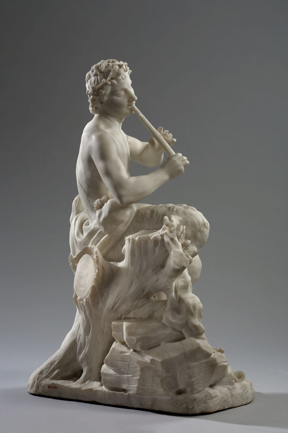 Pan jouant de la flûte Louvre Collections